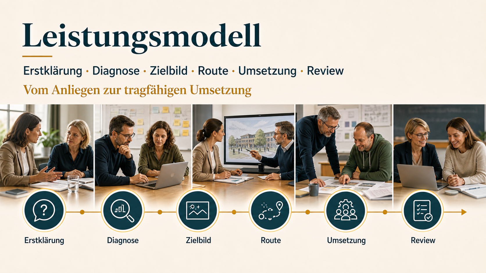 Leistungsmodell der Präsentation