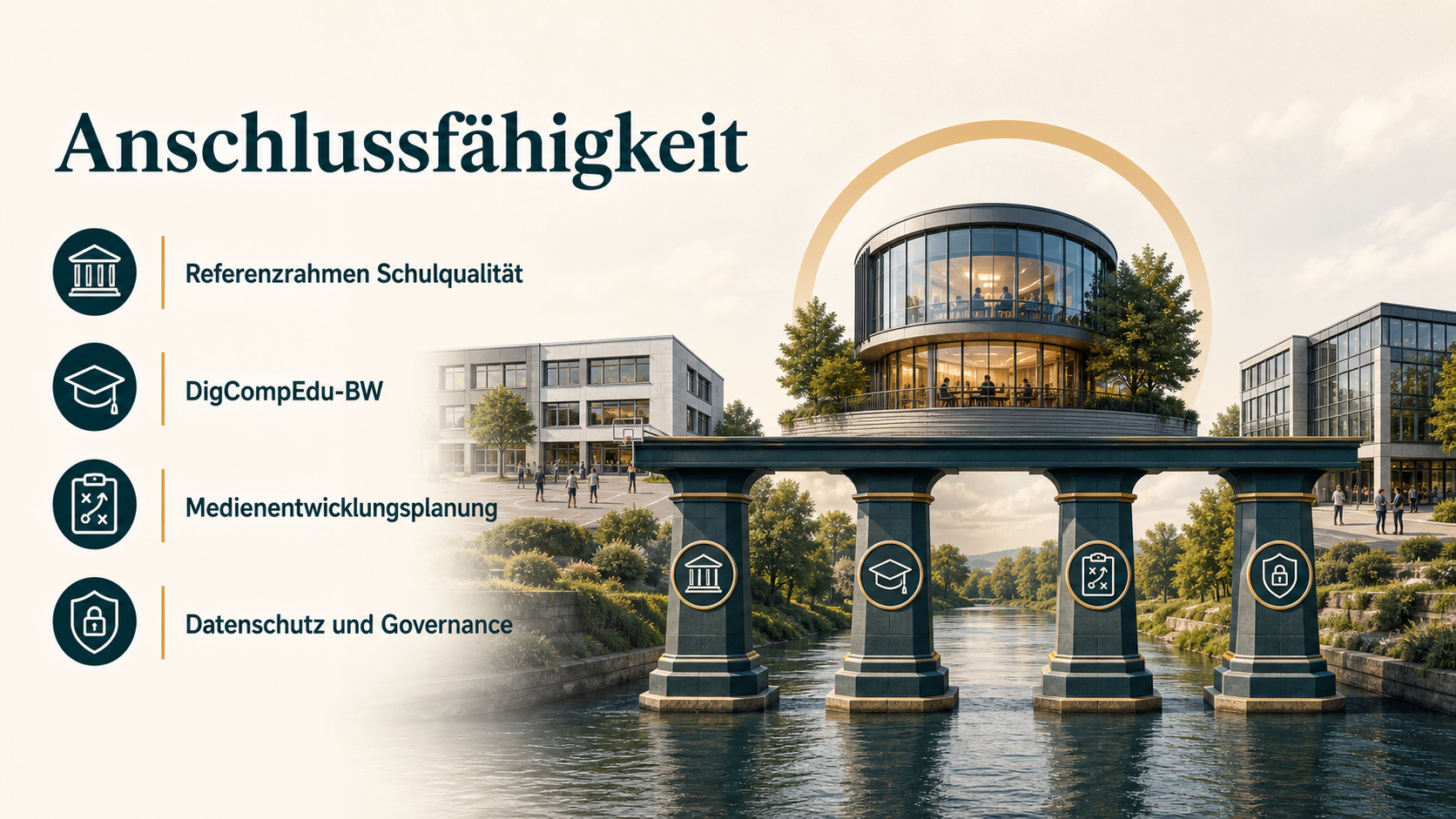 Anschlussfähigkeit an zentrale Rahmen